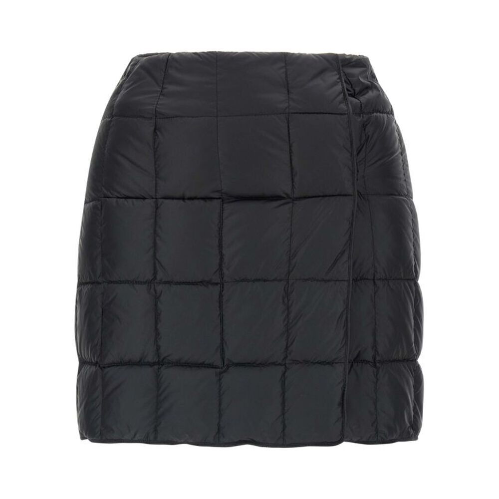IENKI IENKI Black Nylon Long Women's Skirt